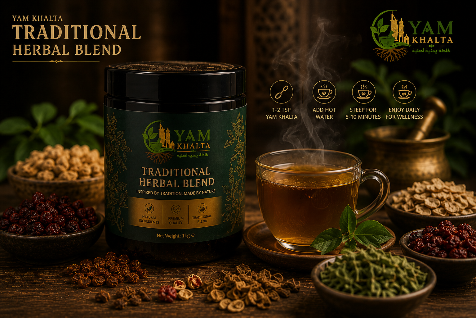 YAM Yemeni Khalta – Traditional Herbal Blend - Image 3